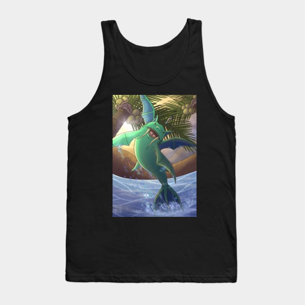 Duke Fishron - Terrarias Tank Top by Bettypico